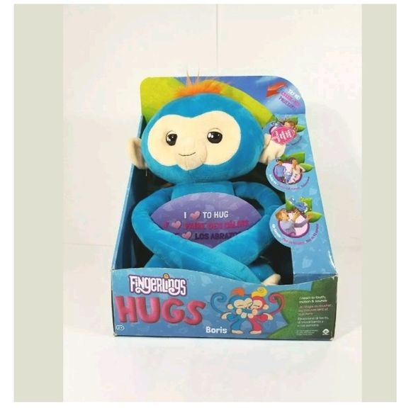 nobrand Other - ⭐ Fingerlings HUGS (Blue) Interactive Plush Monkey